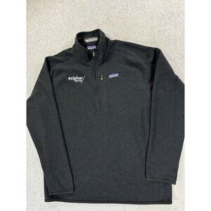 Patagonia Better‎ Sweater Half Zip Midweight Pullover (Men's Large) Dark Gray